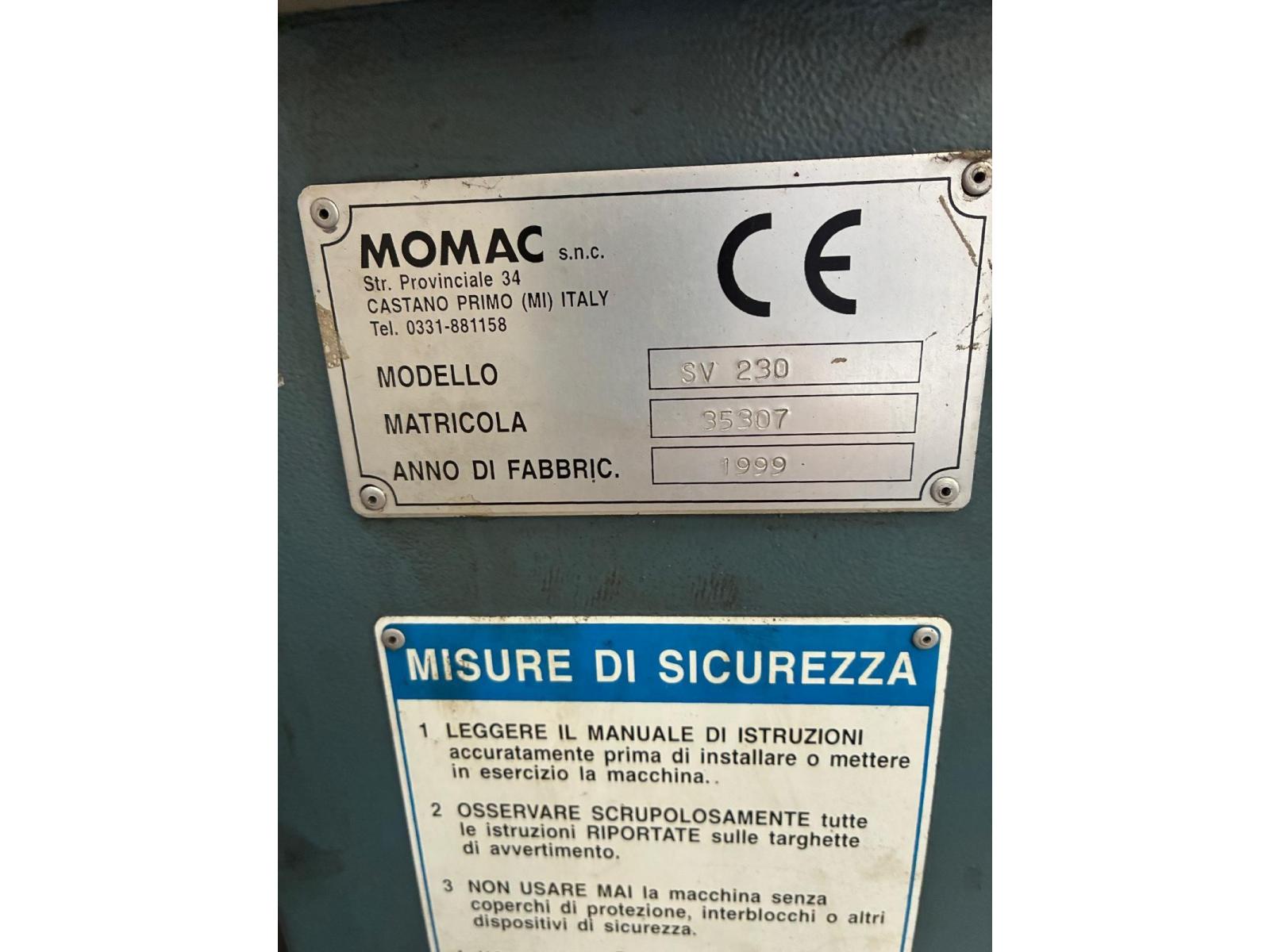 Rettifica per esterni MOMAC 300 x 3000  SV 230