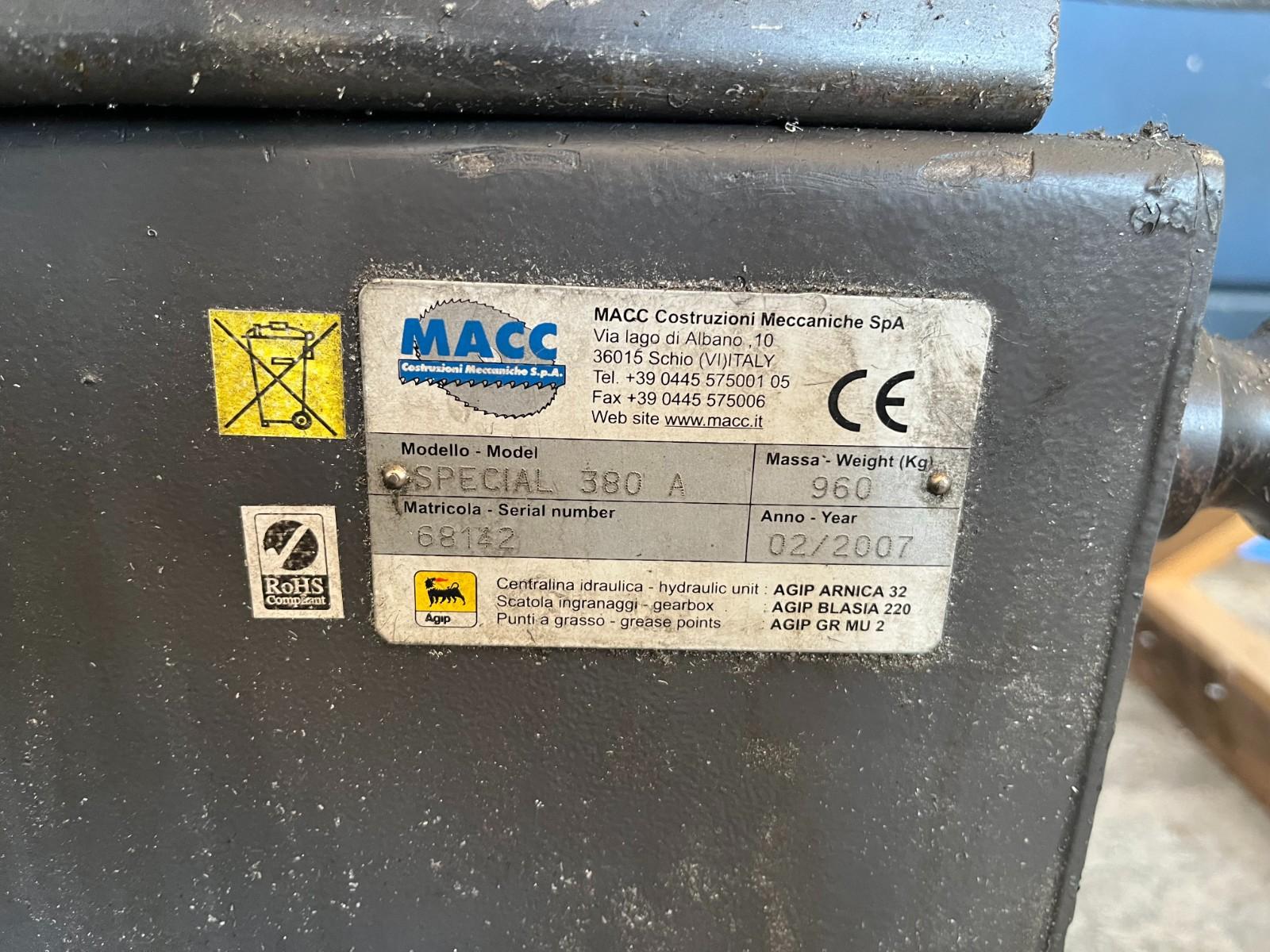 SEGATRICE MACC SPECIAL 380 A