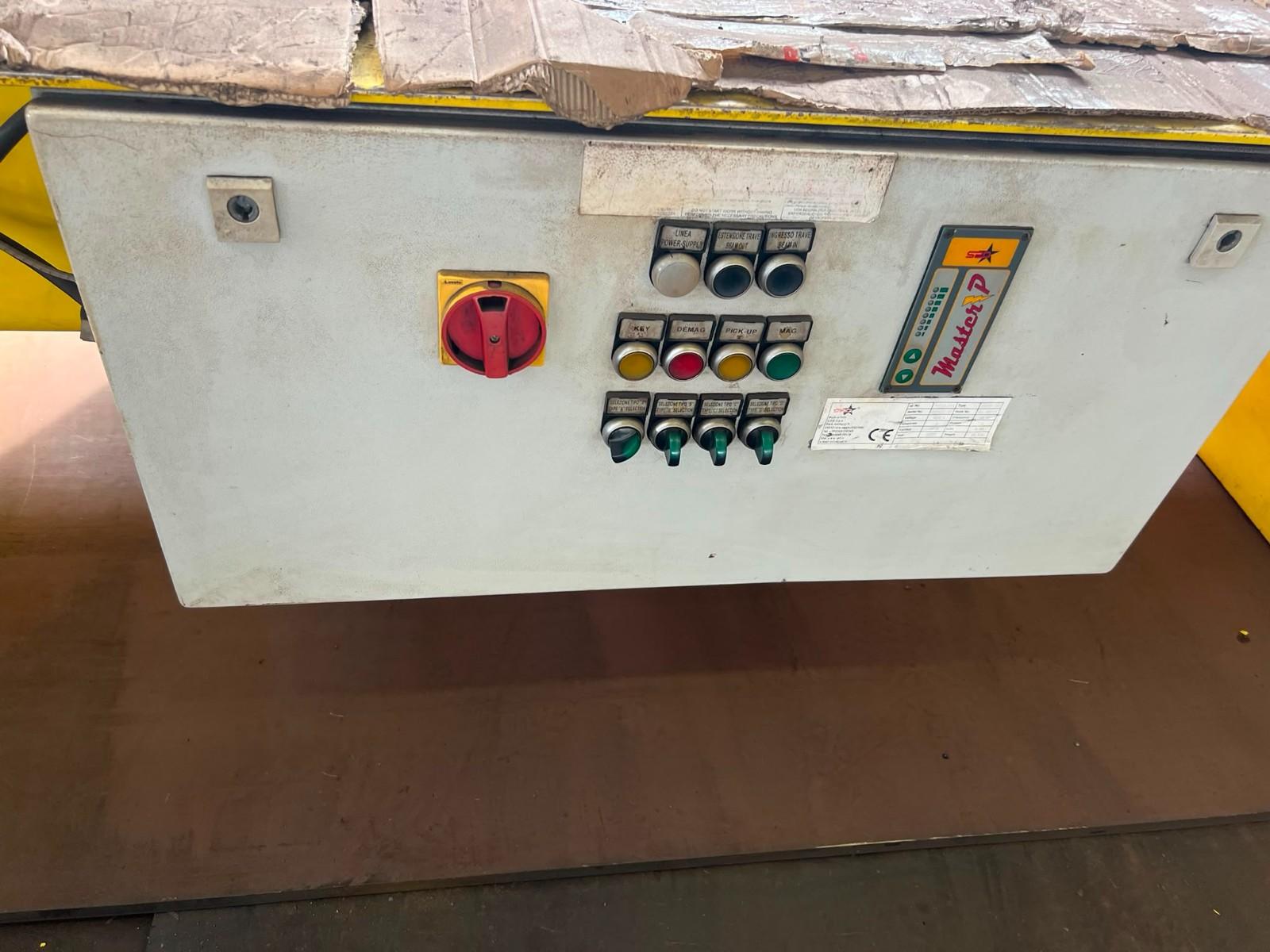 SOLLEVATORE A MAGNETE SPD PORTATA 8000 KG
