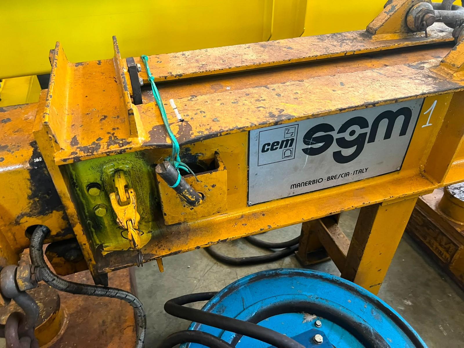 SOLLEVATORE MAGNETICO SGM PORTATA 15 TON