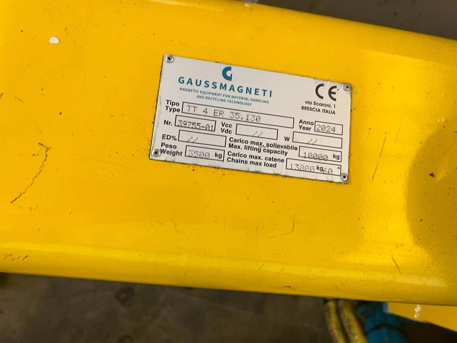 Sollevatore magnetico 10 ton