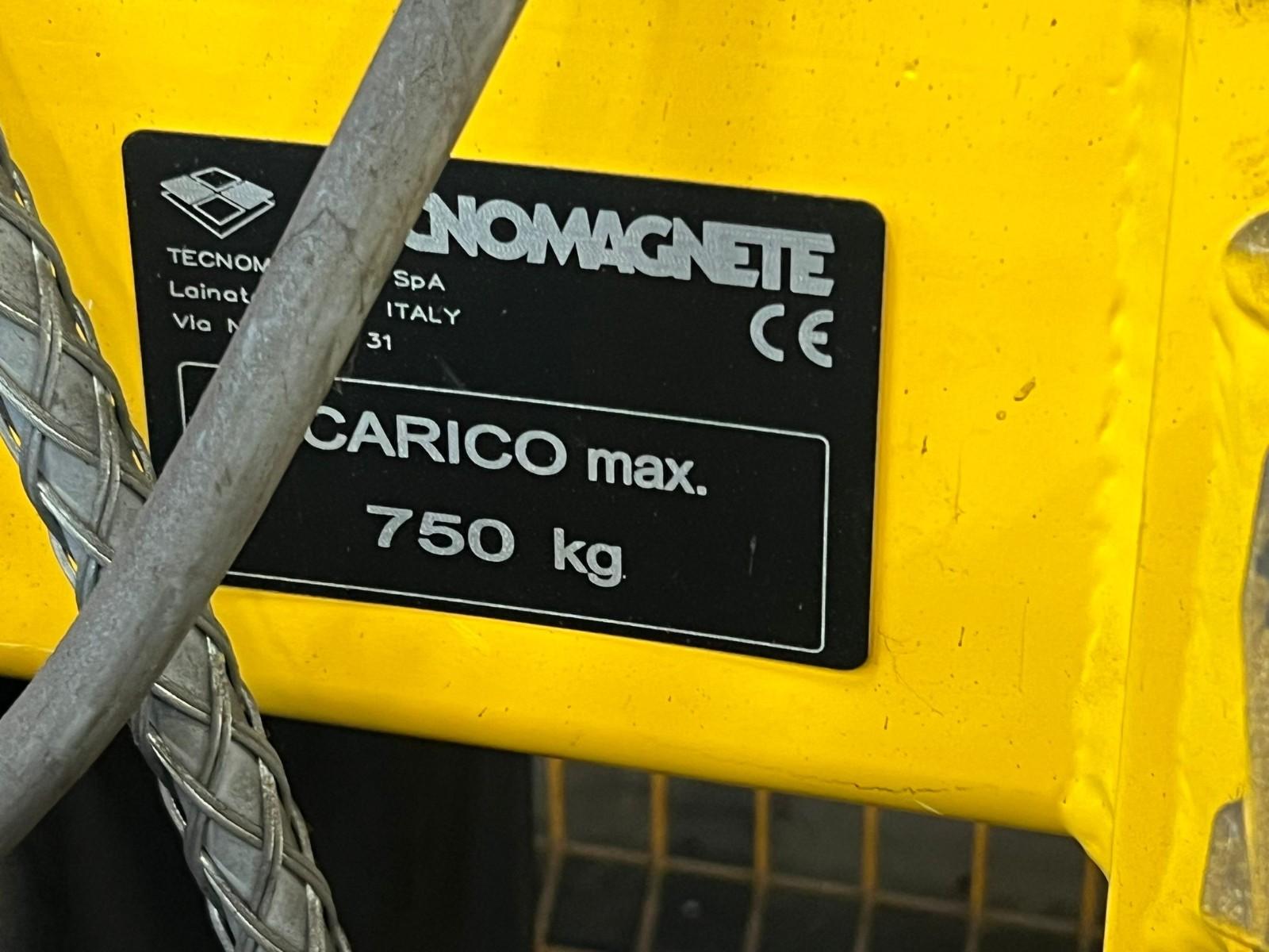 SOLLEVATORE PER TRAVI TECNOMAGNETE PORTATA 750 KG