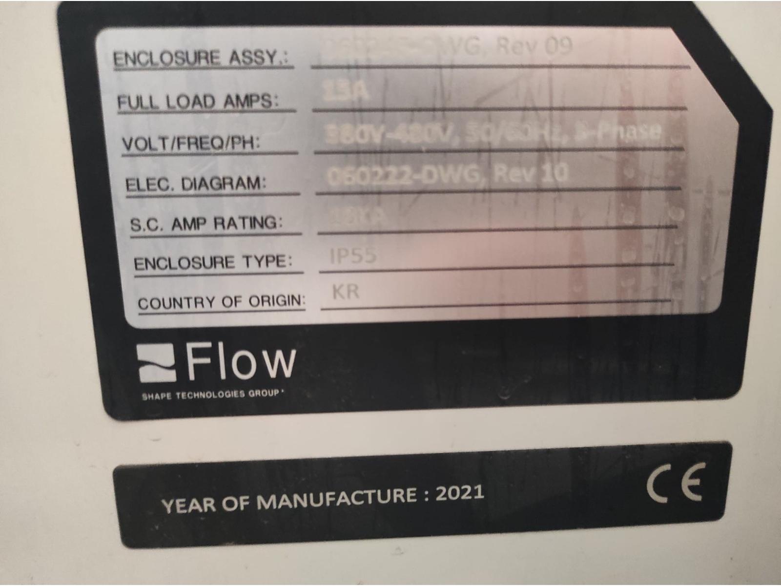 TAGLIO AD ACQUA FLOW MACH 200