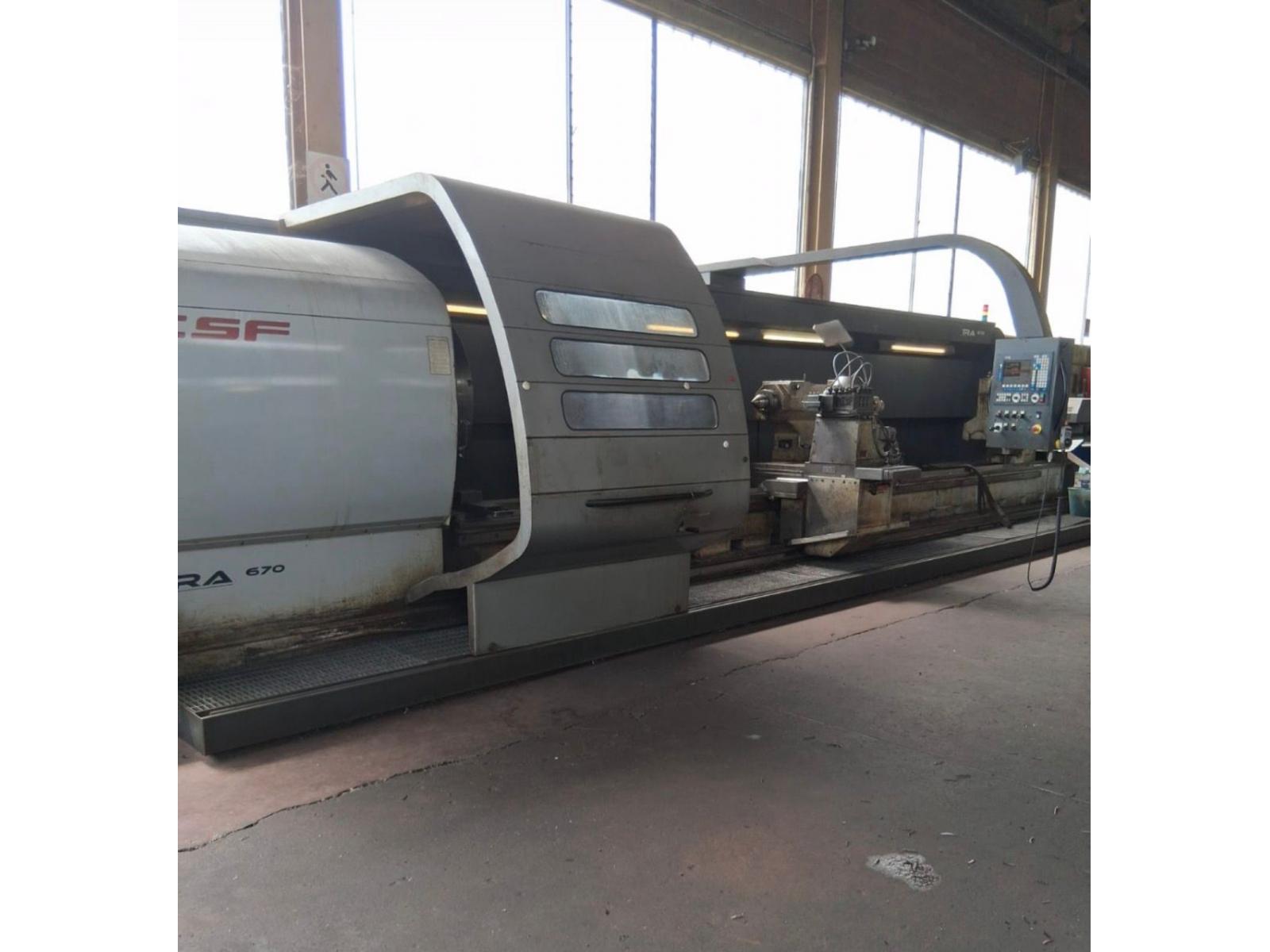 Tornio a CNC csf 670x7000