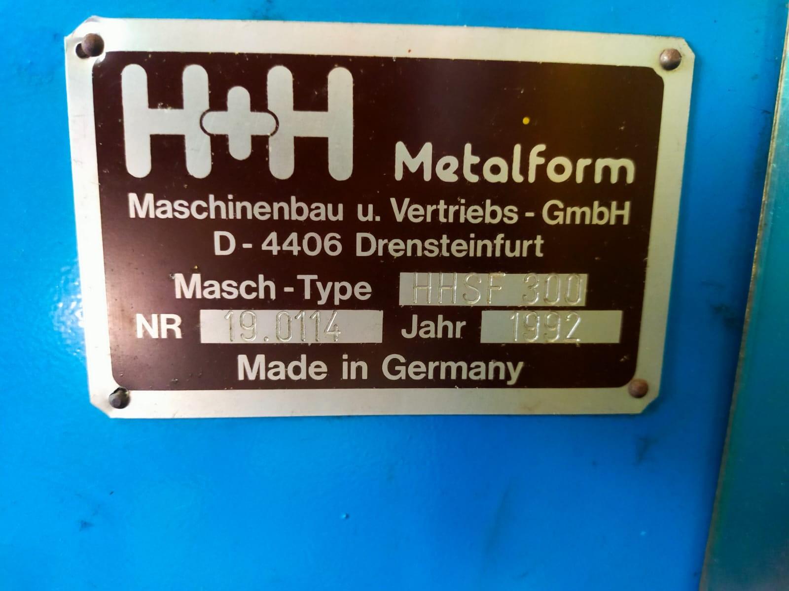 TORNIO IN LASTRA METALFORM HHSF300