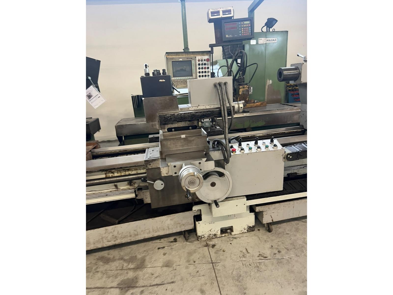 Tornio parallelo 5000 x diametro 1200mm foro 160mm