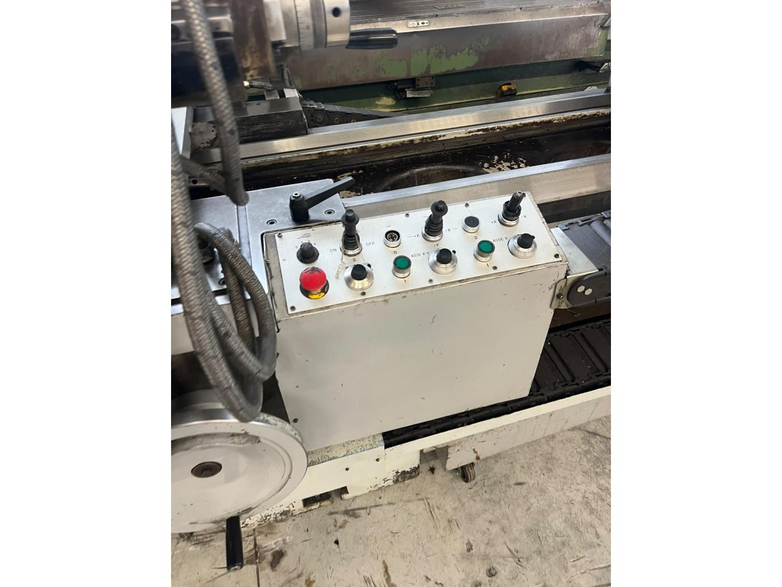 Tornio parallelo 5000 x diametro 1200mm foro 160mm