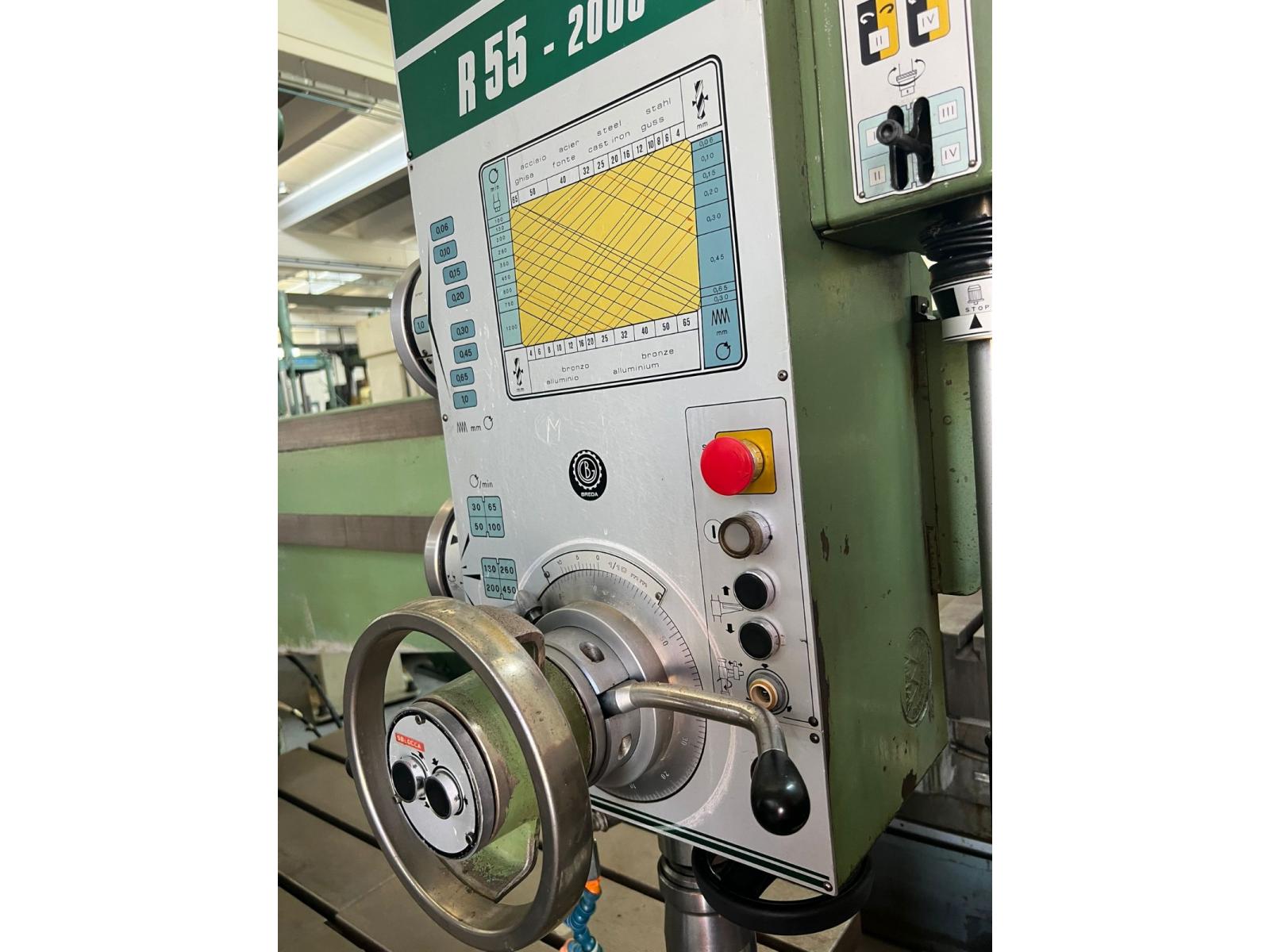 TRAPANO RADIALE BREDA R 55 2000