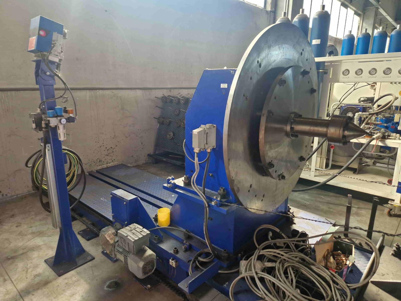 TRAVI DI SALDATURA REIS CON POSIZIONATORE E SALDATRICE