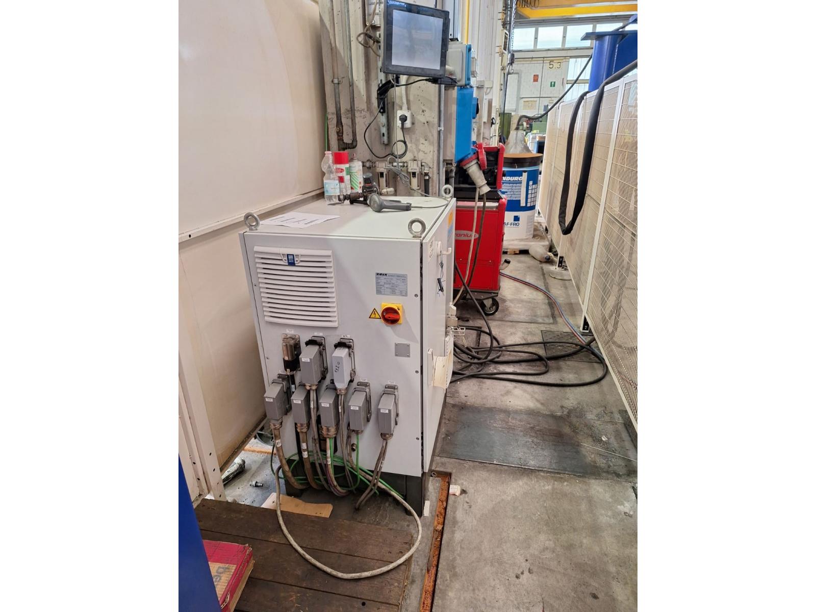 TRAVI DI SALDATURA REIS CON POSIZIONATORE E SALDATRICE