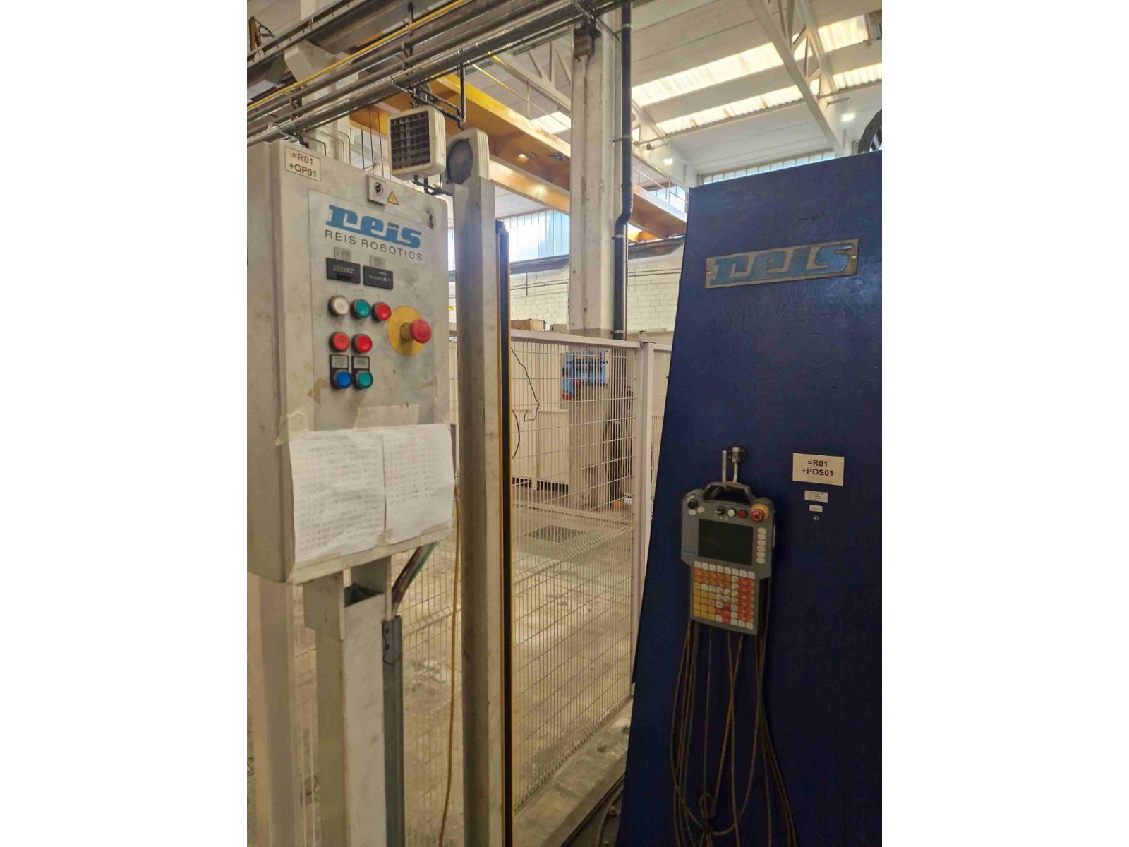 TRAVI DI SALDATURA REIS CON POSIZIONATORE E SALDATRICE