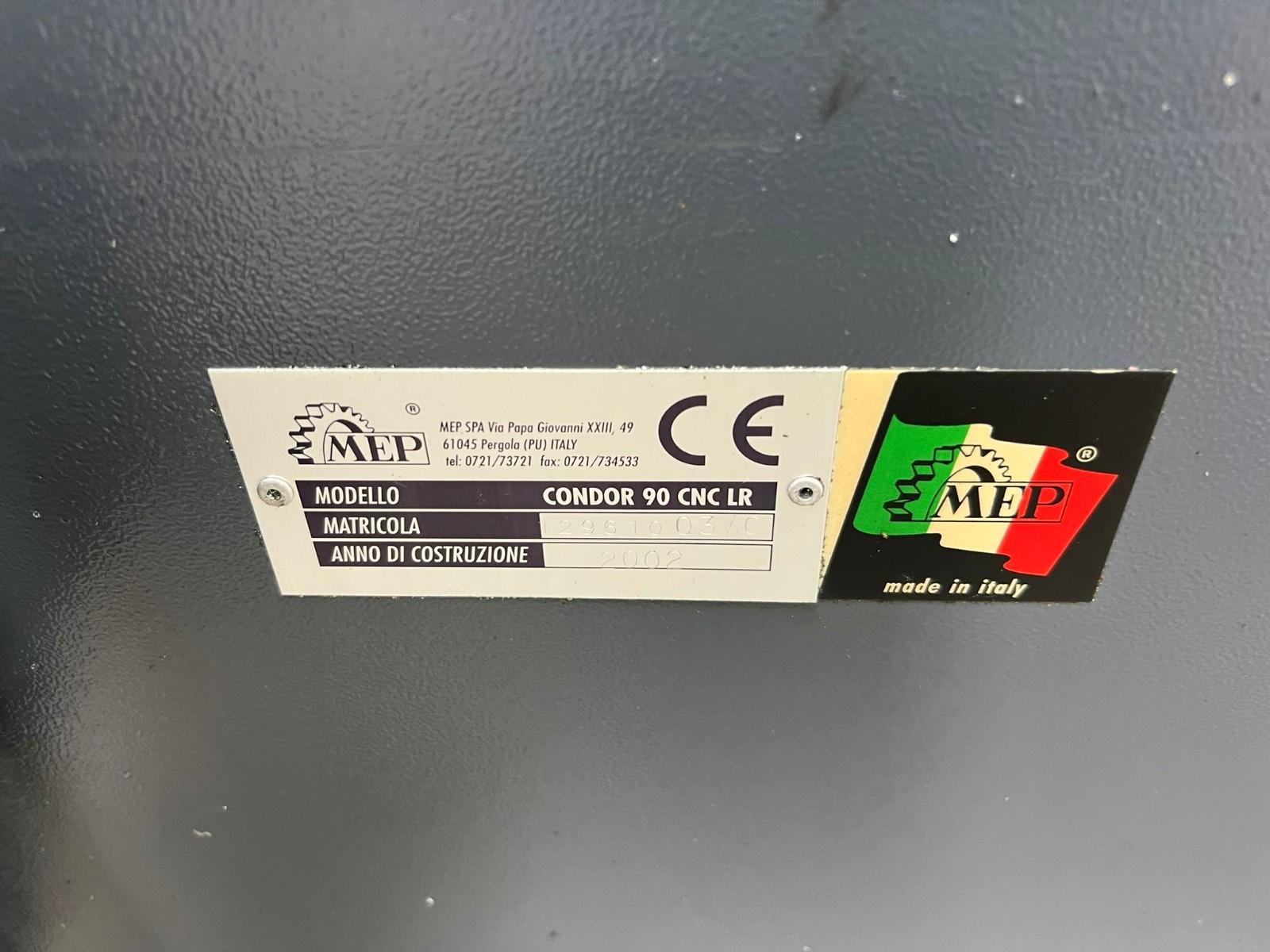 TRONCATRICE A DISCO MEP  CONDOR 90 CNC LR